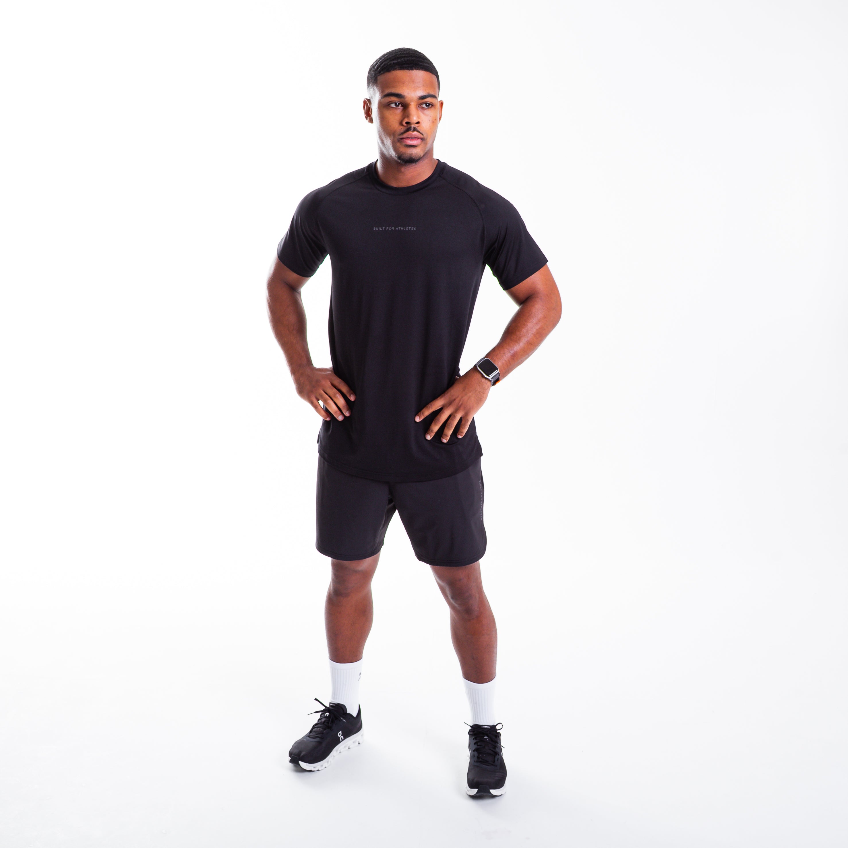 Men's Black Training T-Shirt