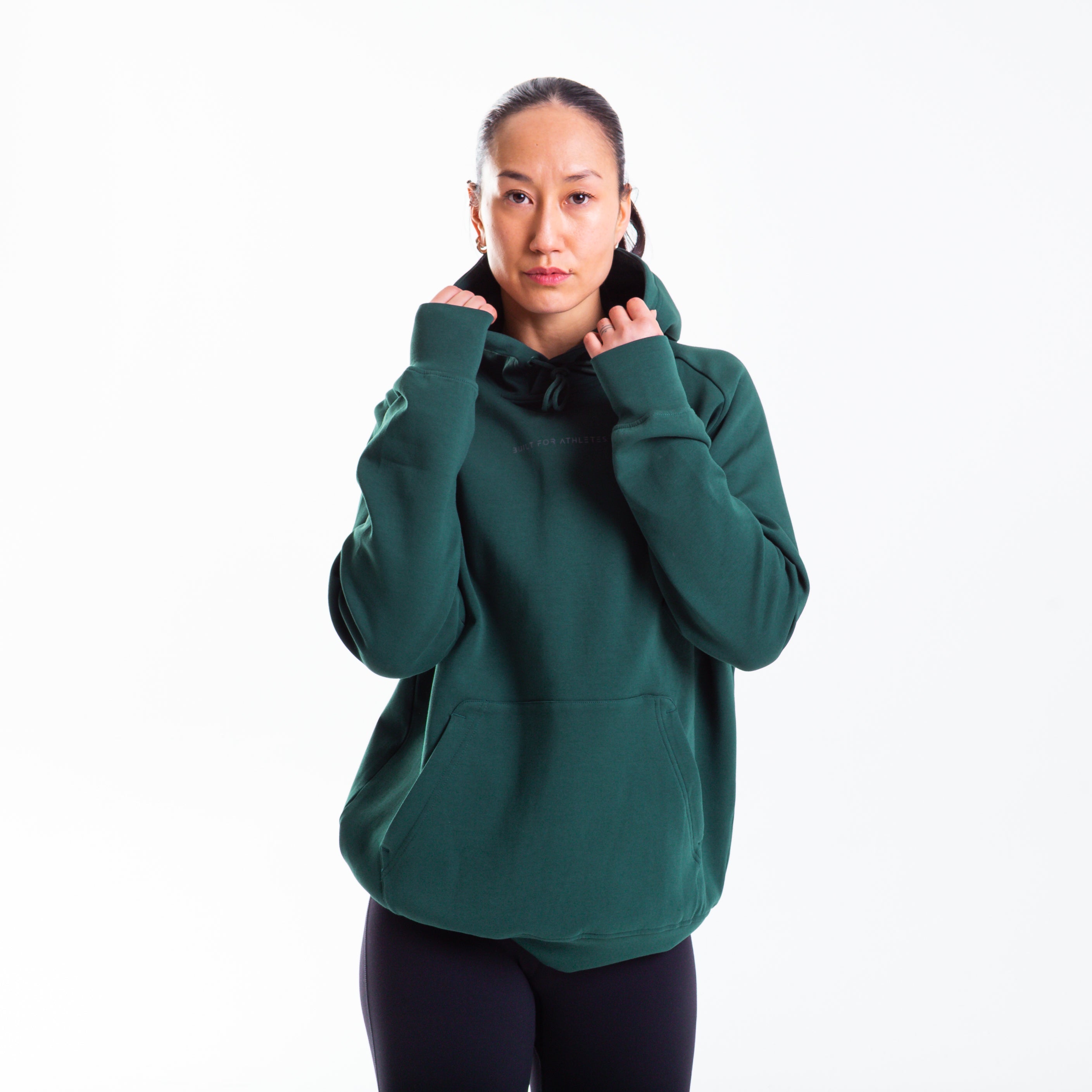 Women's Forest Green Hoodie
